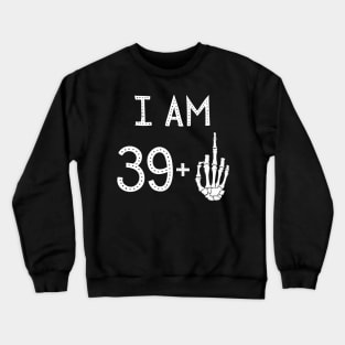 40th-birthday Crewneck Sweatshirt